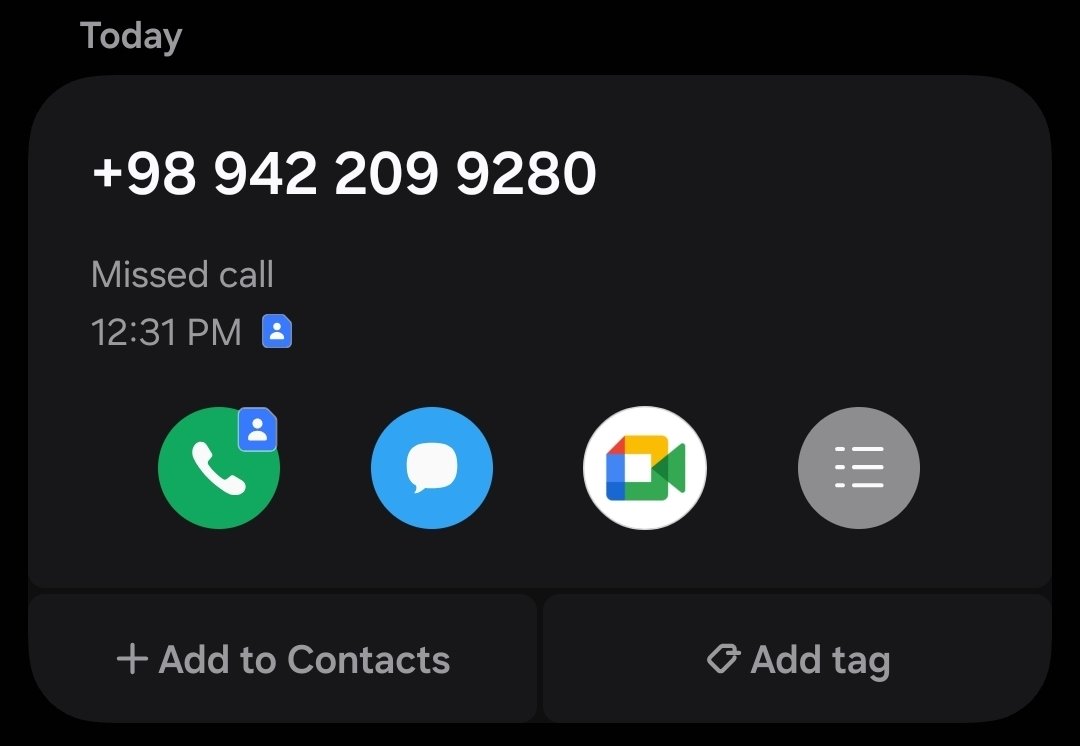 FoadFarhanii's tweet image. ۱۵ مهر ۱۴۰۳ رگولاتوری کشور تبلیغات صوتی رو ممنوع کرد، ولی هنوز بعداز یکسال شاهد مزاحمت‌های تفلنی با پیش شماره 0942  هستیم. 
ادمین محترم #آسیاتک لطف بعد از دیدن این توییت به دایرک مراجعه نکنید بگید شمارتون رو بدید که از لیست حذف کنیم. بار ها عدد ۱۱ رو زدم تاثیری نداشته.