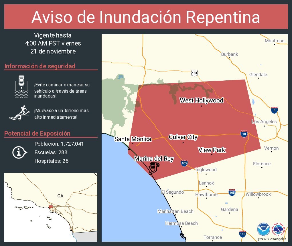 NWS Los Angeles tweet media