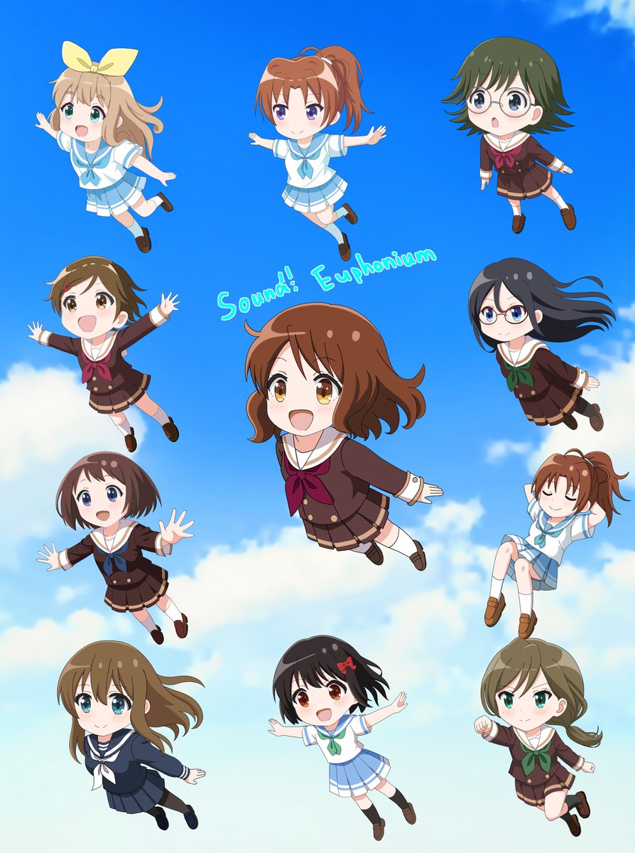 現時点での清書したフライングポーズのイラストをまとめてみました♪