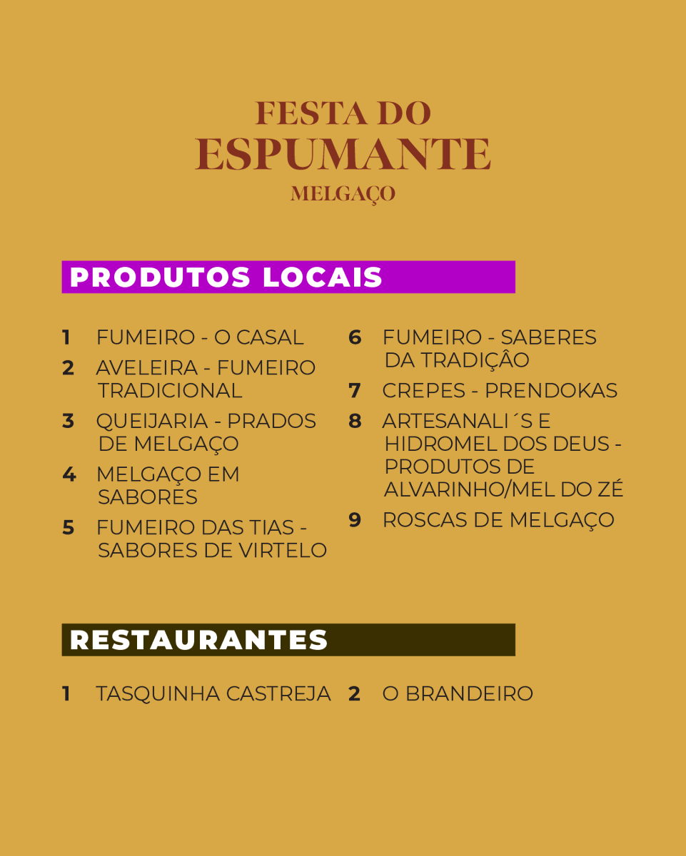 mun_melgaco's tweet photo. A Festa do Espumante reúne 17 produtores de espumante, 10 produtores locais e 2 restaurantes.
Três dias para descobrir os sabores e o trabalho de quem valoriza o território.

Consulte todos os expositores e o programa completo em https://t.co/TNij1iKr6p
 #FestadoEspumante https://t.co/kHuAJlCAEc