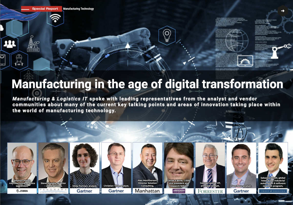 Open for Entries: Manufacturing (Automation) Technology Report. 
mvnt.us/m2445851
Join Gartner, Frost &amp; Sullivan, VDC Research, Forrester and Panorama Consulting in this December Special Technology Report. #ERP #SmartFactory #Robotics #Automation #MachineLearning #AI