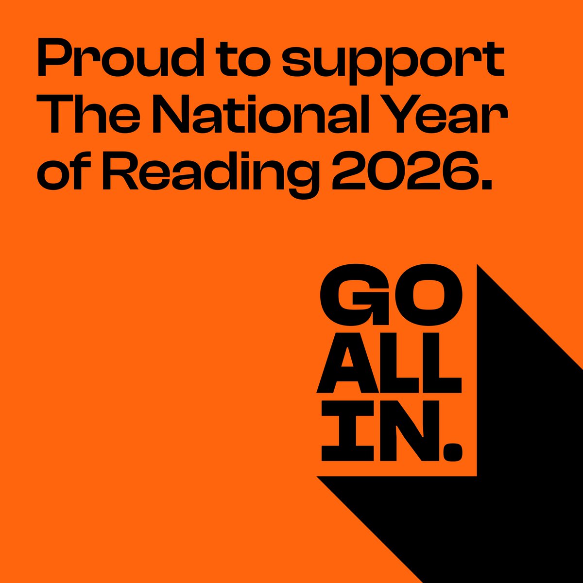 FireflyPress's tweet image. We are so proud to support the #NationalYearofReading2026 with @Literacy_Trust, and look forward to meeting with them this afternoon in Cardiff! 🏴󠁧󠁢󠁷󠁬󠁳󠁿

If you&apos;re into it, read into it. Go All In. 📚️

@Go_All_In_2026  #GoAllIn2026