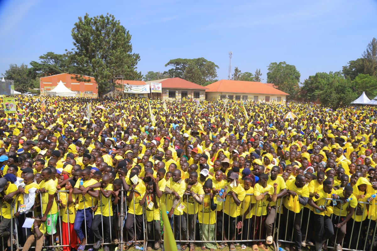 OMagie54506's tweet image. Iganga is gripped with excitement as thousands of NRM supporters gather at the District Headquarters, eagerly awaiting  for the President @KMuseveni to hear his 2026–31 vision. 
#ProtectingTheGains
#Busoga4Museveni 
#Kadaga