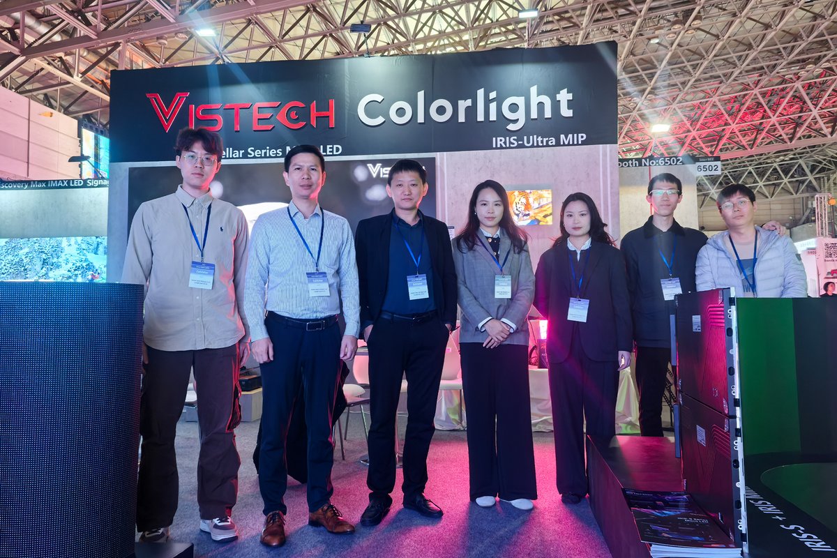 colorlightcloud's tweet image. That&apos;s a wrap for #InterBEE 2025! 🎉🎉🎉

A big thank you to everyone who visited us and explored the future of visual display technology with the Colorlight Cloud Tech Ltd.

Thanks again for joining us on this exciting journey. ✨

#Colorlight #InterBEE2025 #LEDControlSystem