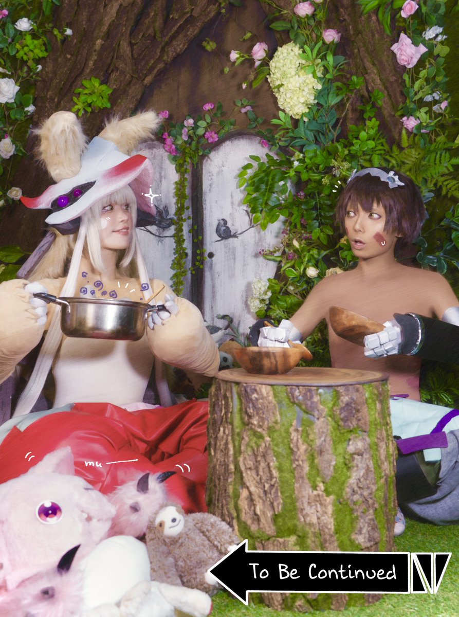 bandam33's tweet image. 「オイラ特製の奈落シチューだ！(´･ー･`)ﾌﾌﾝ」

レグくん悶える5秒前🤖⇨

#miabyss #cosplayer 
#メイドインアビス