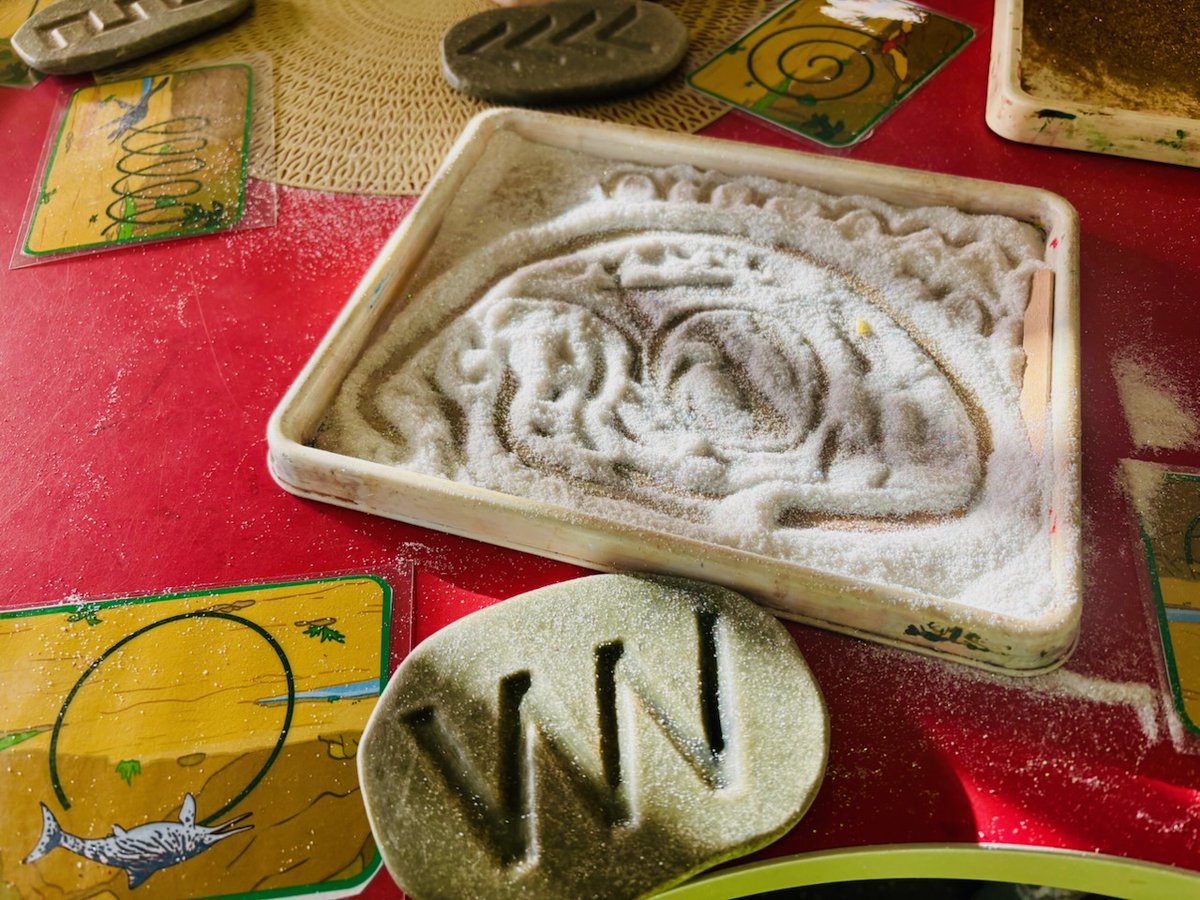 Our Nursery children have had a roaring time exploring dinosaurs this week!🦖🦕They boosted fine motor skills making salt dough fossils &amp; bold dino marks in glitter. Plus, they loved counting 1-5 with dinosaur eggs, bringing learning to life through play! #EYFS #PlayBasedLearning