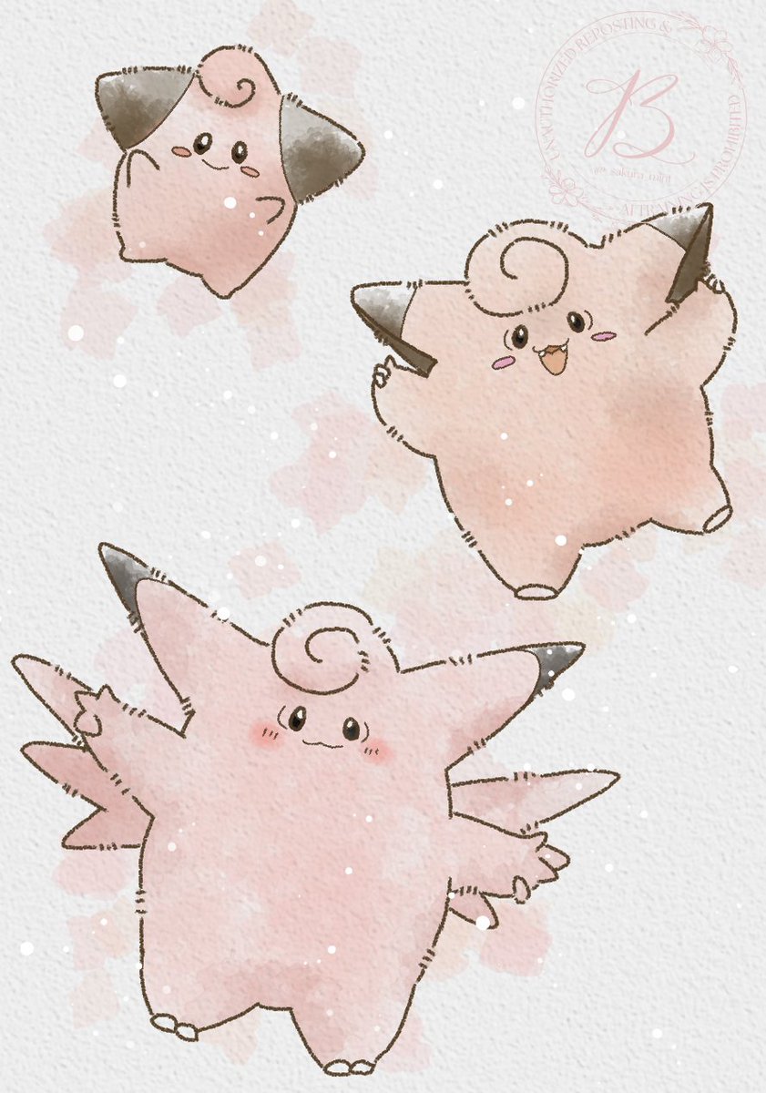 ピィ＆ピッピ＆ピクシー🌙