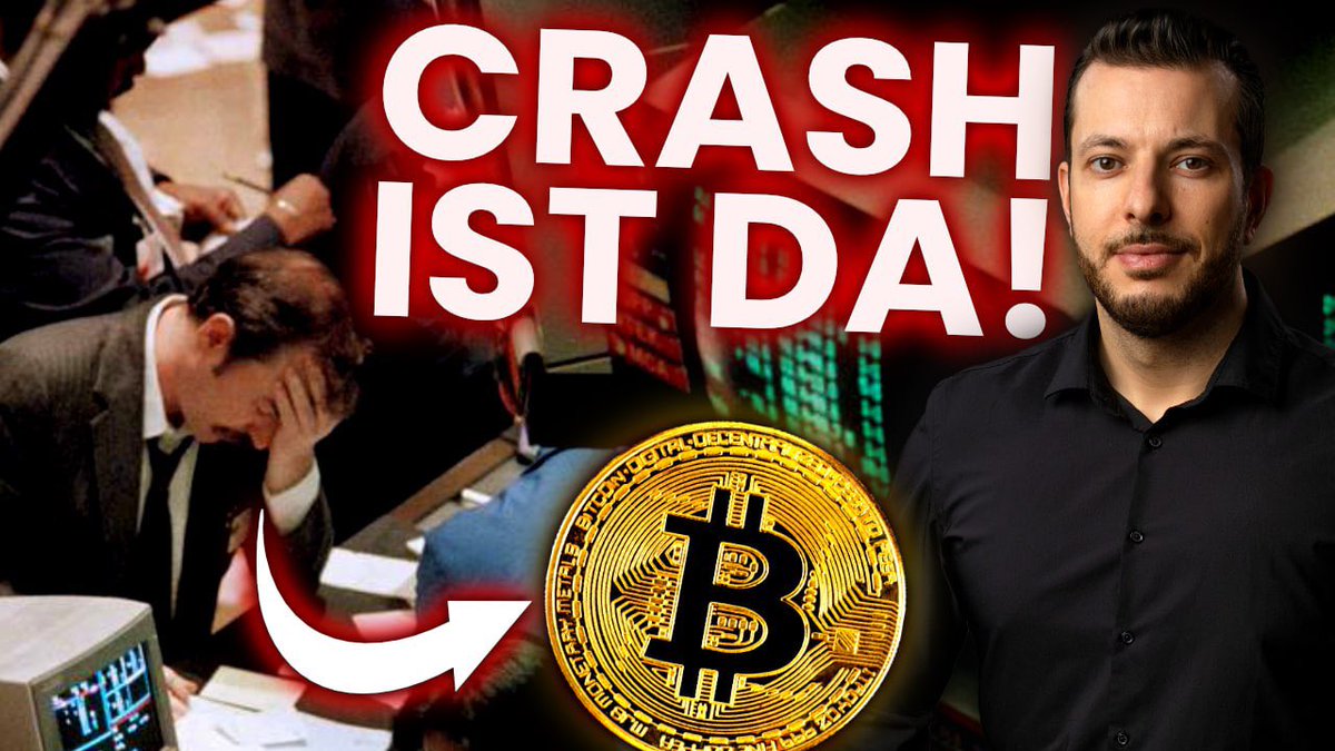 Der Bitcoin-Kurs ist heute unter 82.000 $ gecrasht – ein Rückgang von mehr  als 35 % seit dem Allzeithoch! 📉 Am Markt bricht Panik aus – Was ist los?  😱 Neues @YouTube-Video