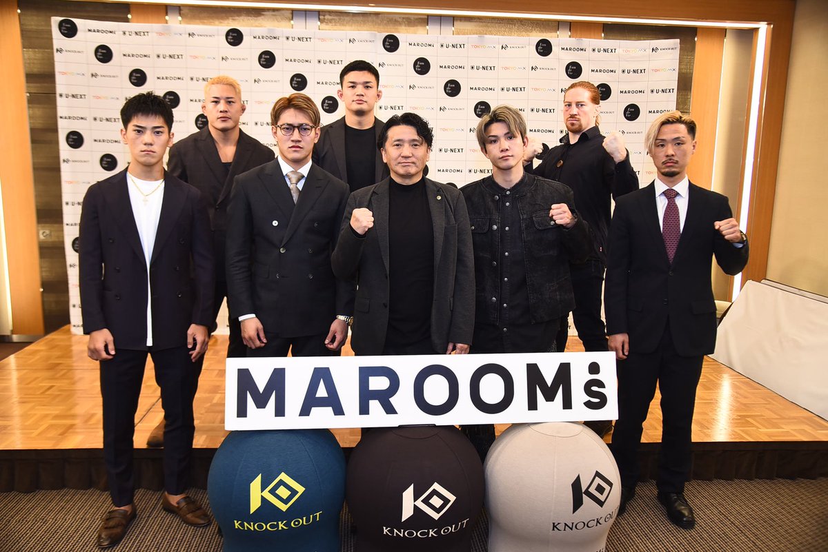 ◤12.30 MAROOMS presents KNOCK OUT.60 ～K.O CLIMAX 2025～◢
対戦カード発表記者会見レポートを公開‼📝

本日行われたカード発表記者会見のレポートを公開いたします✨

🔥決定カード🔥
☑️KNOCK OUT-BLACK-59.0kg契約/3分3R・延長1R
龍聖🆚玖村修平
☑️KNOCK OUT-UNLIMITED -77.0kg契約/3分3R