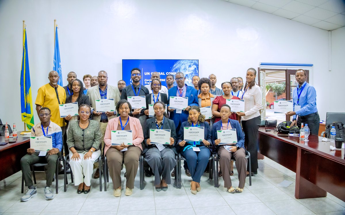 Through the <a href="/globalcompact/">UN Global Compact</a> Corporate ESG &amp; Sustainability training, Rwandan businesses are gaining practical tools to integrate ESG principles into their strategies and advance people-centered, planet-friendly growth.

Together, we can build the future we want.
#SDGs
