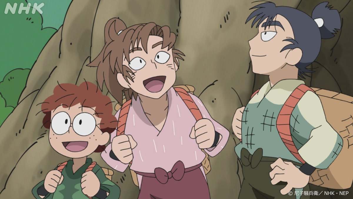 nhk_animeworld's tweet image. 来週の #忍たま は

24(月) 同室の心配の段
25(火) 決断力と無自覚の段
26(水) 美しい風魔の里の段
27(木) 戸部先生に会いたくての段
28(金) 予算を出すの段

食満先輩と乱太郎と伊作先輩で薬草とり！
その帰り道、食満先輩はあることに気づき…

web.nhk/tv/an/nintama/…