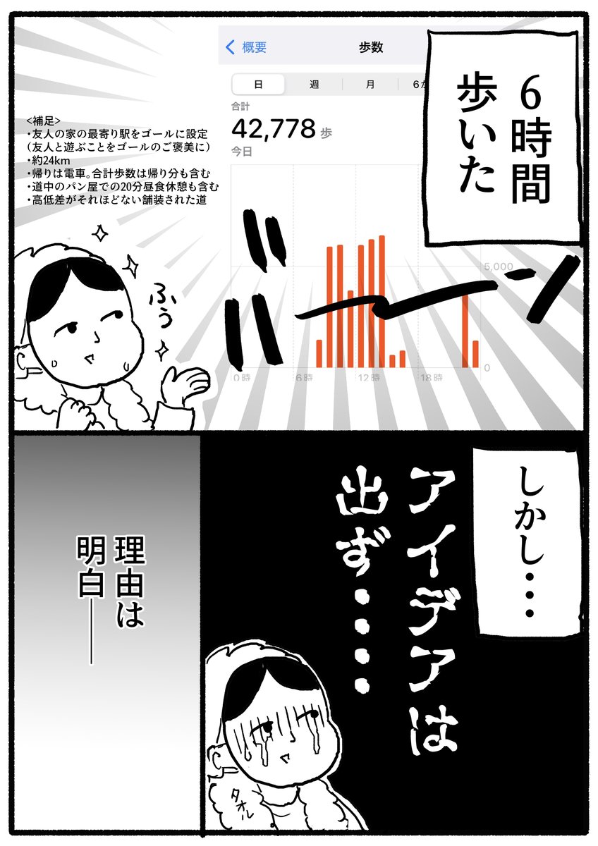 めっちゃ散歩したらめっちゃアイデア出ると思って検証してみた日記① 