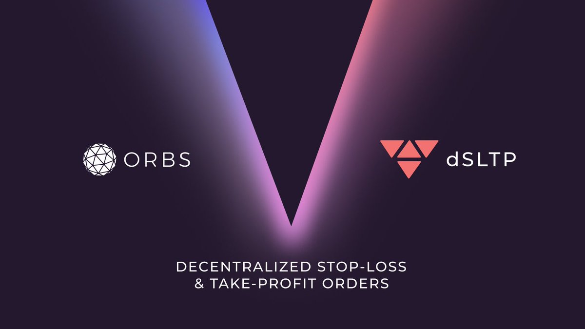 📣📣New product announcement!

Introducing dSLTP:
The 1st implementation of decentralized stop-loss and take-profit orders for DEXs!

Powered by Orbs🌐

Read all about it here:
orbs.com/Introducing-dS…