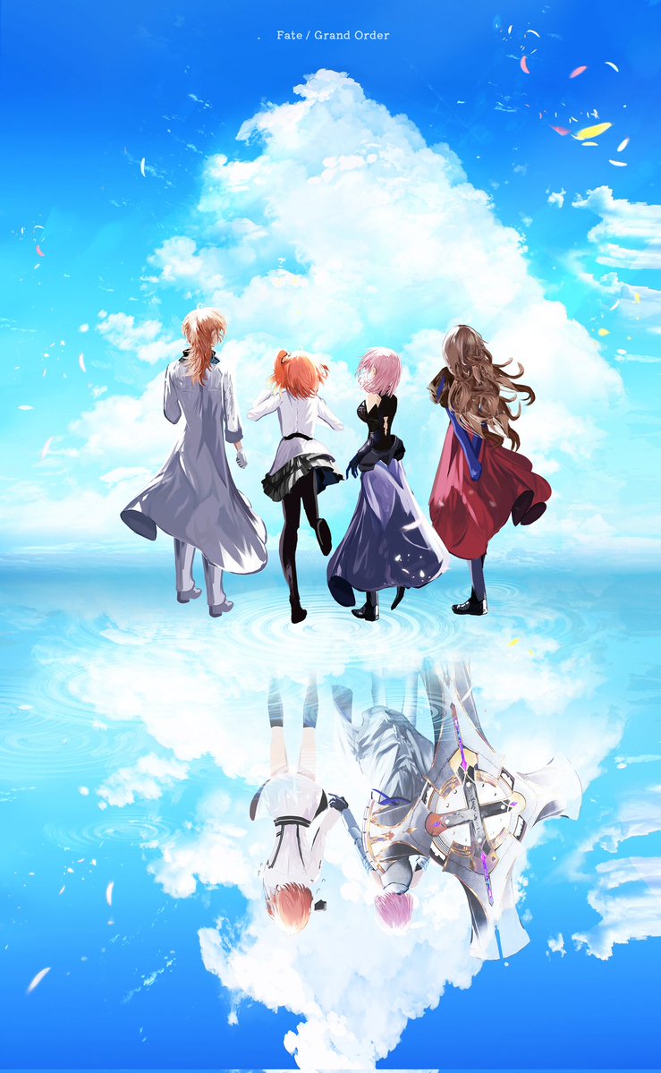 zexal1650's tweet image. 立派なマスターに成長したね
#FGO