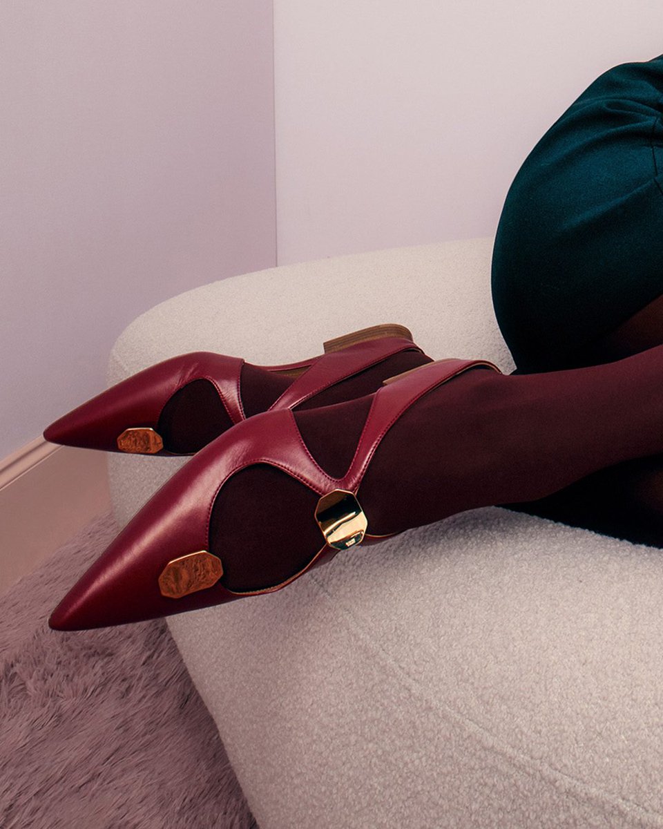 THEOUTNET's tweet image. Red for confidence. Gold for sparkle. Malone Souliers for everything else — shop at the link the-outnet.visitlink.me/UI8RZG