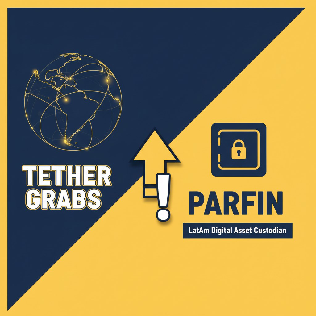 NameCoinNews_'s tweet image. Tether grabs Parfin a LatAm digital asset custodian! Big move for LatAm crypto adoption strengthening Tether&apos;s position Stablecoins ready to surge there What do you think @Tether_to 

#Tether #Parfin #LatinAmerica #Crypto #Web3 #Stablecoins