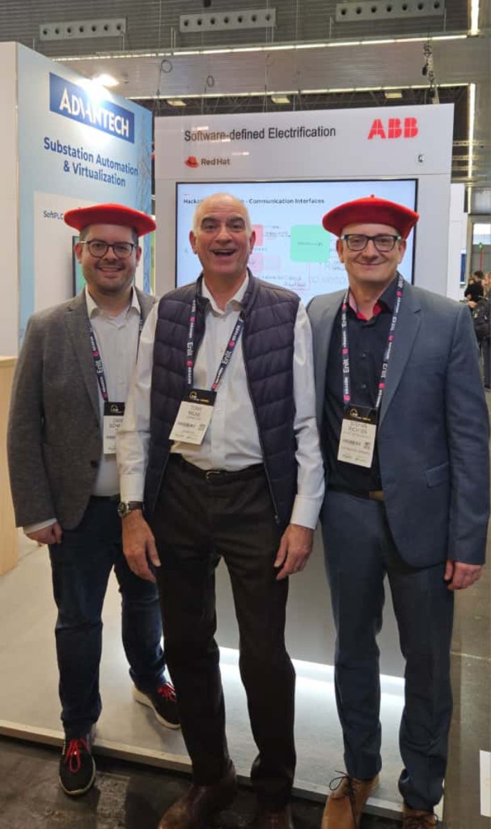 Advantech_IIoT's tweet image. Thank you for joining us this week at Enlit Europe 2025 in Bilbao. 🇪🇸

We were happy to exhibit on the event  and showcase our live demos focused on:
🔹Virtualized Protection, Automation &amp;amp; Control 
🔹Distributed Energy Resources
🔹Remote Connectivity &amp;amp; Device Management…