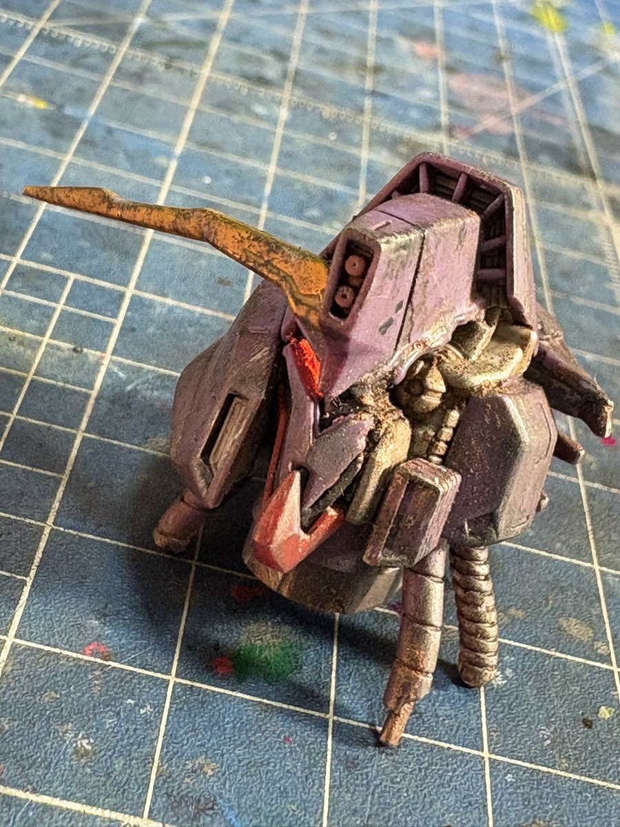 #黙ってウェザリングをはる