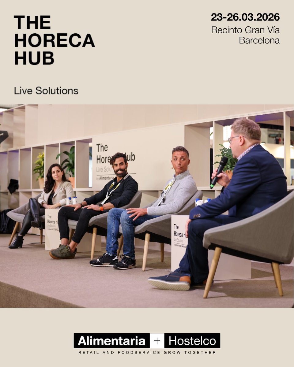Hostelcobcn's tweet image. 🌟 The Horeca Hub vuelve como el gran punto de encuentro internacional del Horeca y el foodservice. Innovación, talento, gastronomía, showcookings, concursos y ponencias para entender y anticipar el futuro de la hostelería.