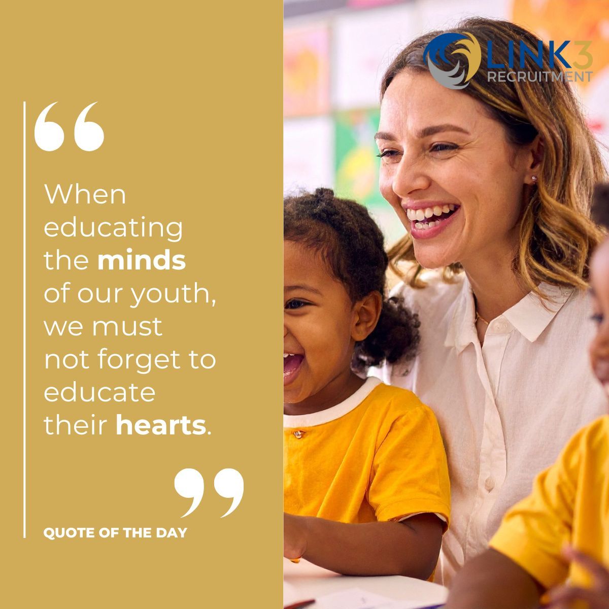 Link3Rec's tweet image. Passionate about making a difference through education? 📚✨
Let&apos;s turn your inspiration into impact! Reach out today and embark on your teaching journey. ☎️🌟
#Teaching #Jobsearch #MakeADifference #InspireAndTeach #JoinOurTeam #EducationOpportunities