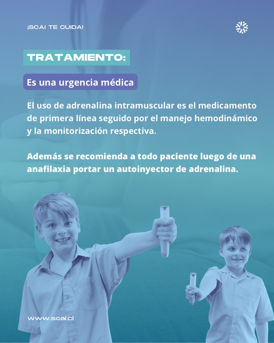 SCAI_alergia's tweet photo. 🟦 Día Mundial de la Anafilaxia
Recordamos la importancia de reconocer y actuar rápido frente a una reacción que puede ser potencialmente mortal.
Educar, prevenir y tratar a tiempo salva vidas.

#Anafilaxia #SCAI https://t.co/3WWITzZFTN