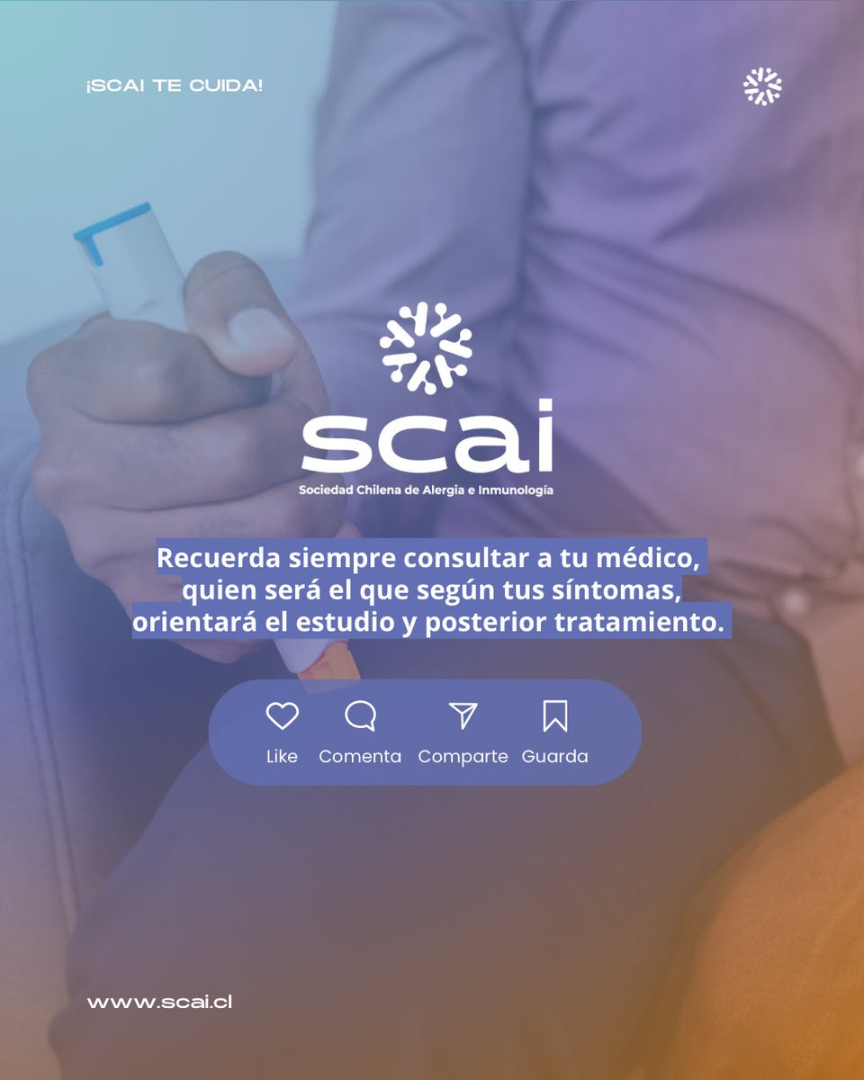 SCAI_alergia's tweet photo. 🟦 Día Mundial de la Anafilaxia
Recordamos la importancia de reconocer y actuar rápido frente a una reacción que puede ser potencialmente mortal.
Educar, prevenir y tratar a tiempo salva vidas.

#Anafilaxia #SCAI https://t.co/3WWITzZFTN