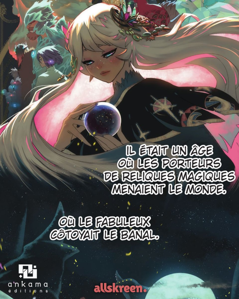 allskreen's tweet image. 🌐📱Profitez du Pack Fabula Fantasia à 4,99€ pour découvrir ce premier tome et du Pack Découverte Radiante pour découvrir les tomes 1 de Radiant, Cyfandir Chronicles et Fabula Fantasia pour 9,99€ sur Allskreen (lien dans la bio).

Édité par @AnkamaEditions 

#radiant…