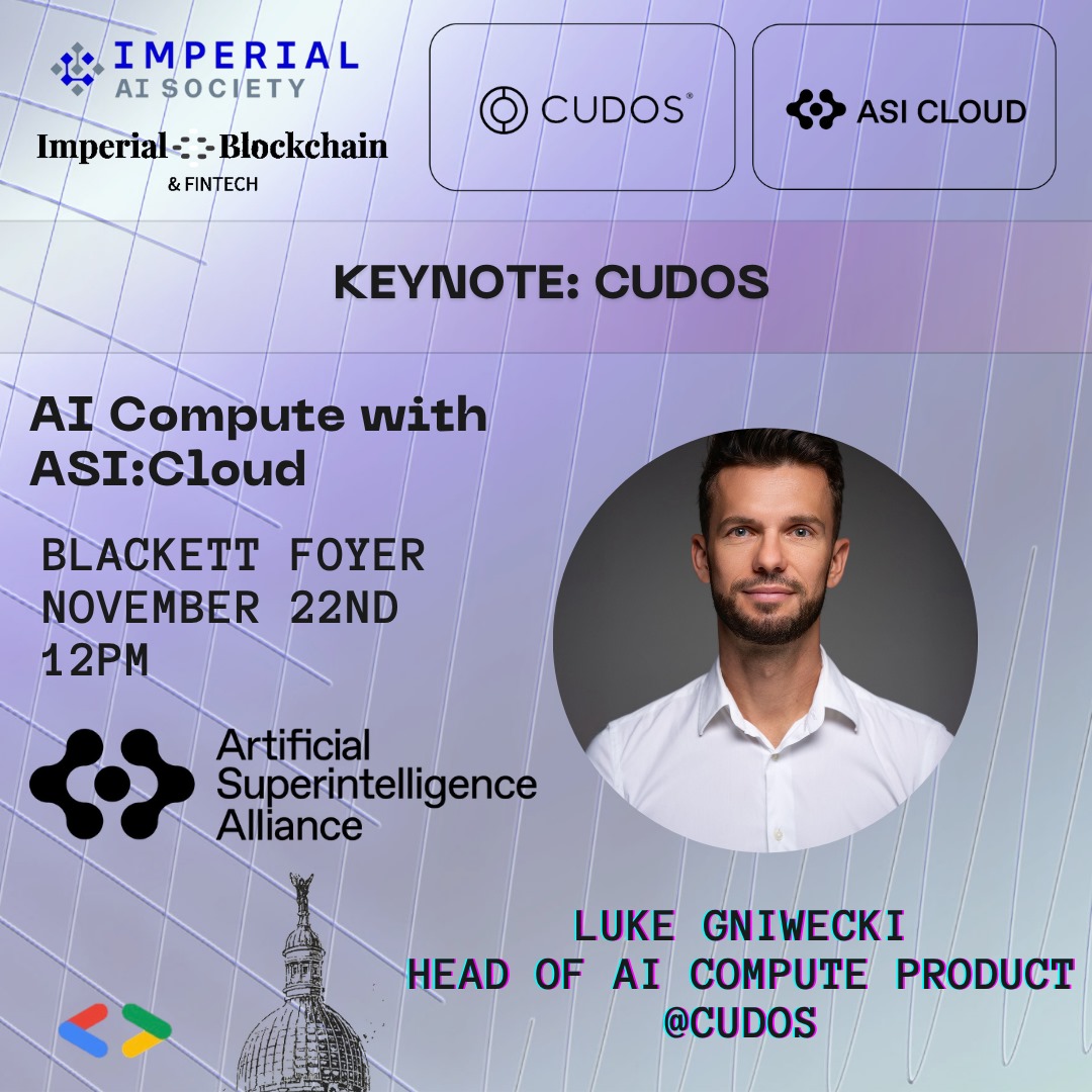 metaverski's tweet image. Excited to be giving a keynote to students at @imperialcollege about AI as the next industrial evolution.

I will talk about:
🧬 The shift from model training to inference
🤖 AI tokens as units of intelligence
⚙️ Why low-latency and scalable infrastructure is key
and more..