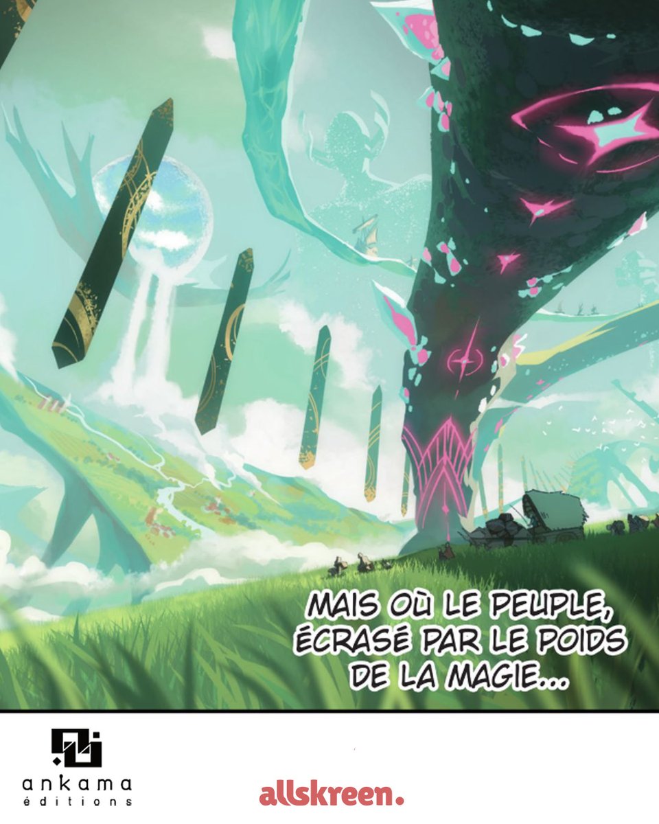 allskreen's tweet image. 🌐📱Profitez du Pack Fabula Fantasia à 4,99€ pour découvrir ce premier tome et du Pack Découverte Radiante pour découvrir les tomes 1 de Radiant, Cyfandir Chronicles et Fabula Fantasia pour 9,99€ sur Allskreen (lien dans la bio).

Édité par @AnkamaEditions 

#radiant…