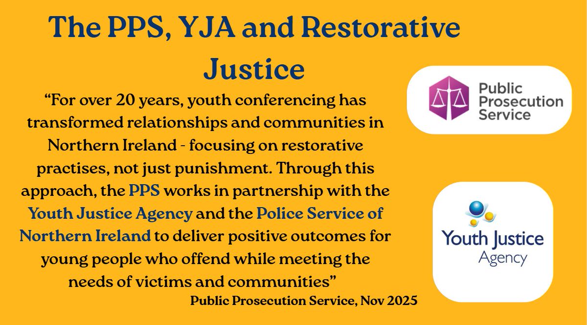 Youth Justice Agency tweet media
