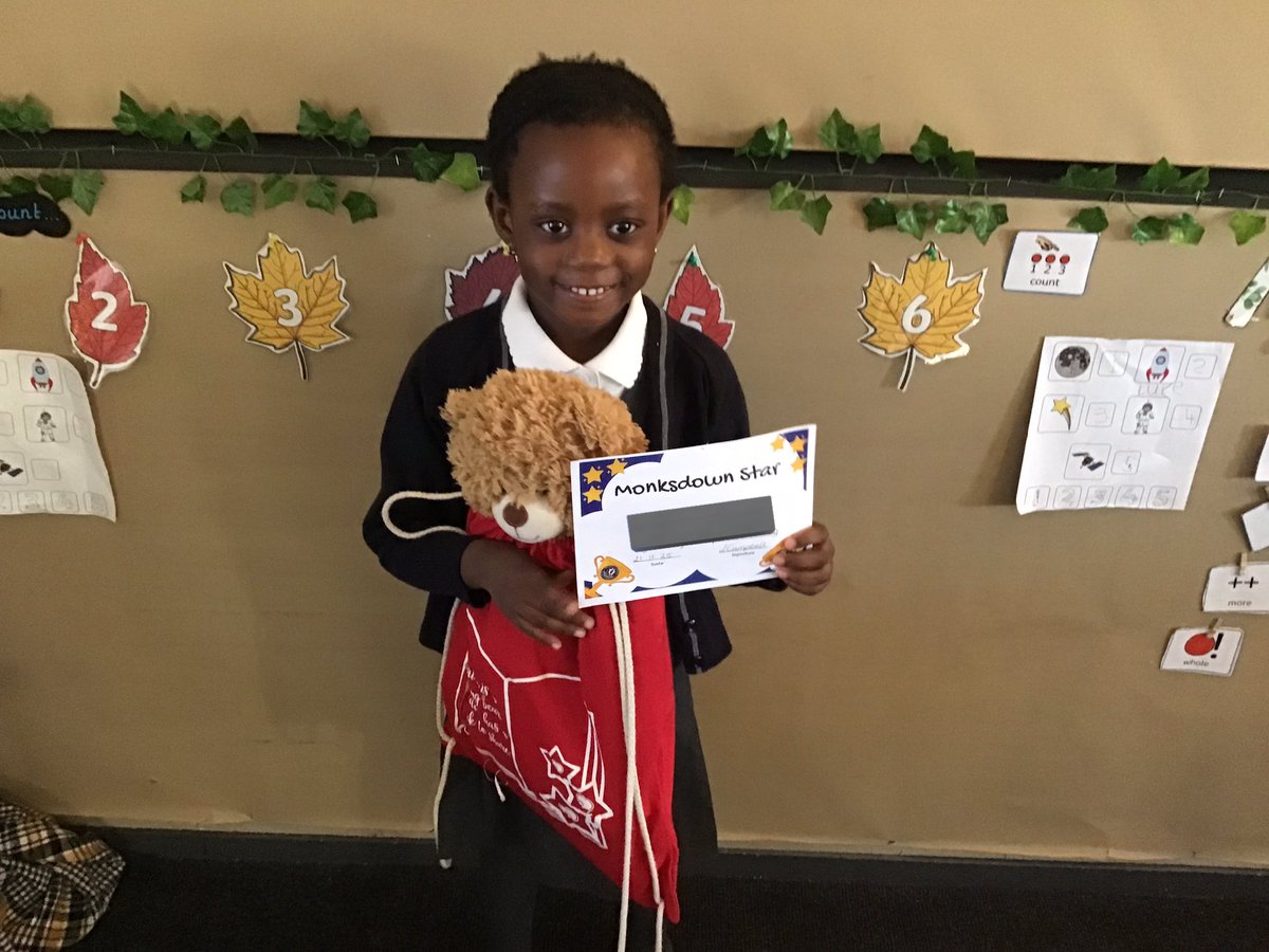 Receptionmonksd's tweet image. Well done to #classR1 star of the week 🌟for amazing independent writing in English this week well done 👏