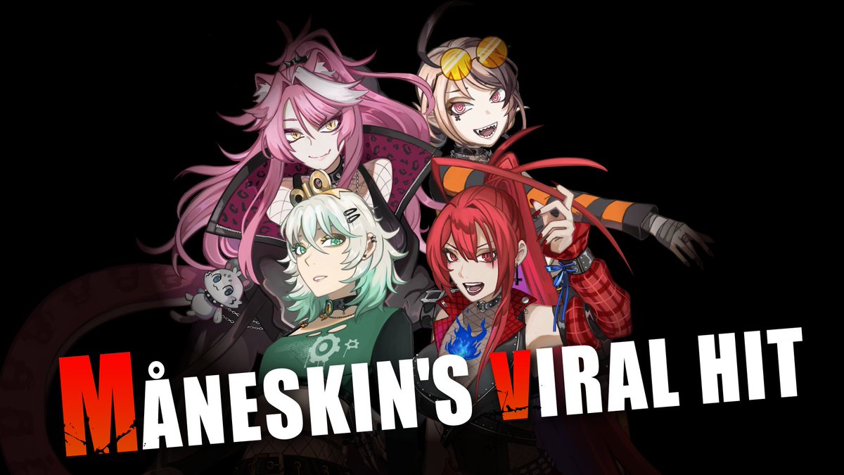 hololive_En's tweet image. 🎧COVER SONG RELEASE🎧

#holoJustice&apos;s take on Måneskin&apos;s big hit &quot;I Wanna Be Your Slave&quot; is now available for streaming! 🎉

🔽Listen below🔽
youtu.be/CvrtSuiXrdc