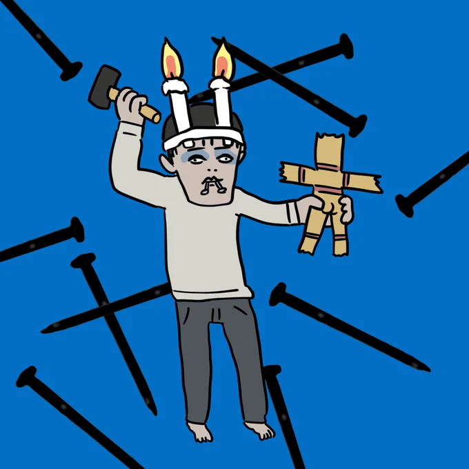 ありがとうー ホラーな目にあわせてやる イヒヒヒ