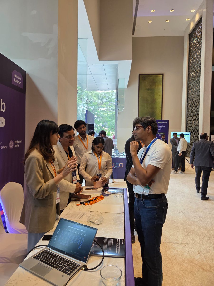 CEOProDevAns's tweet image. Prodevans Technology and GitLab proudly come together as DevSecOps Partners at The Mainstream Global Capability Centers (GCC) Converge Summit 2025 — 

🔗 Learn more: themainstream-gccconverge.co.in/finale/

#Prodevans #GitLab #DevSecOps #GCCSummit2025 #DigitalTransformation #Innovation