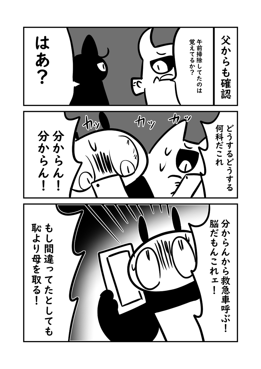 母が記憶をなくした日 4/8 