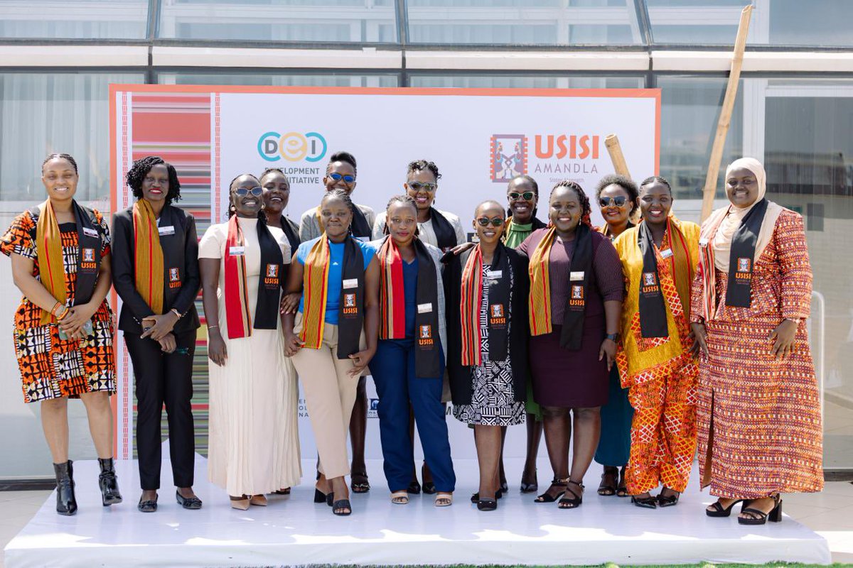 Congratulations to all the Usisi Amandla Fellowship 2024 Cohort graduates 👏👏

By including women in policy-making, we are setting our country on the path to sustainable development✅

#UsisiAmandlaGraduation | #SisterStrength