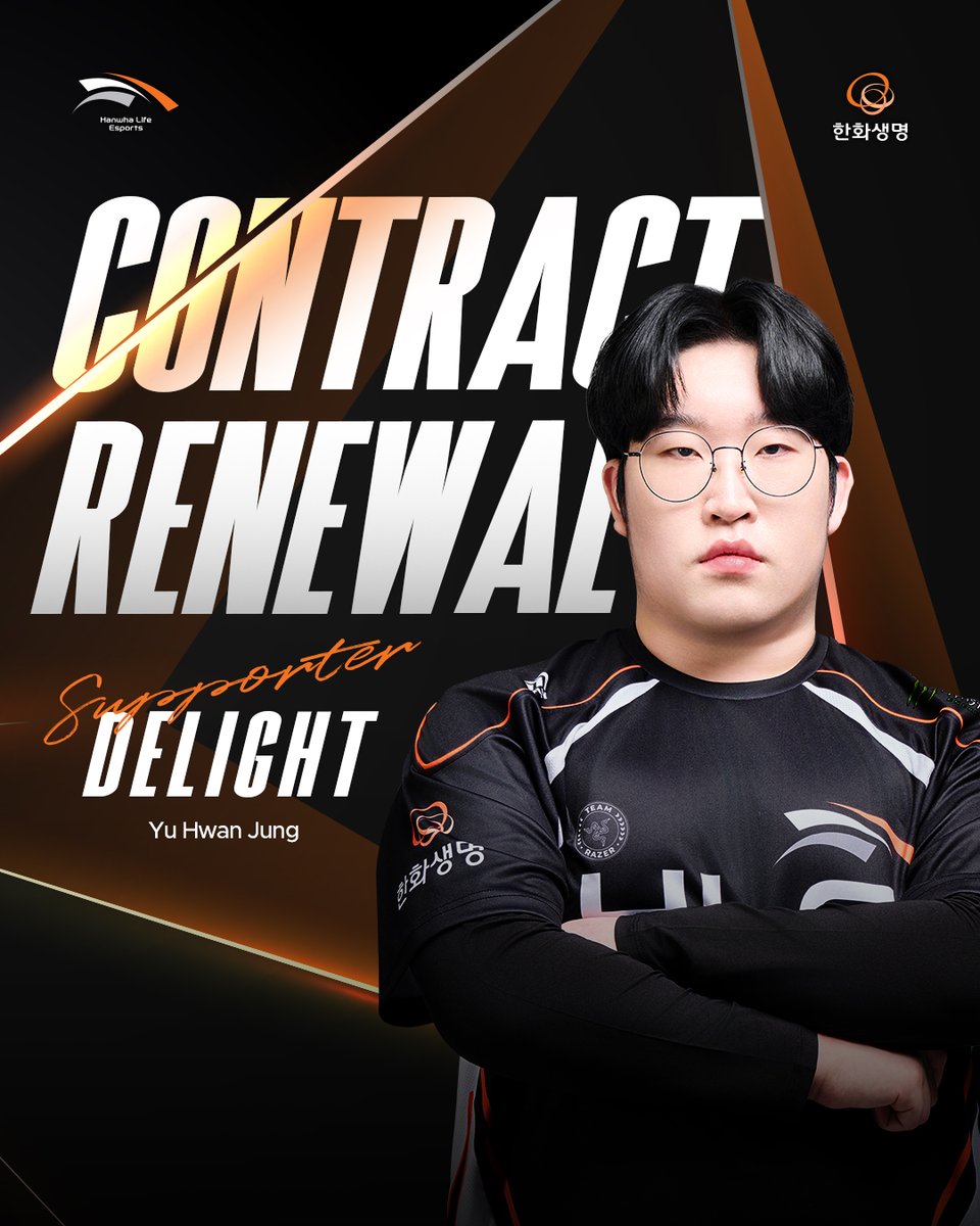 Sheep_Esports's tweet image. [OFFICIAL] Delight 🇰🇷 will remain with Hanwha Life Esports 🇰🇷 for LCK 2026, as confirmed by the organization