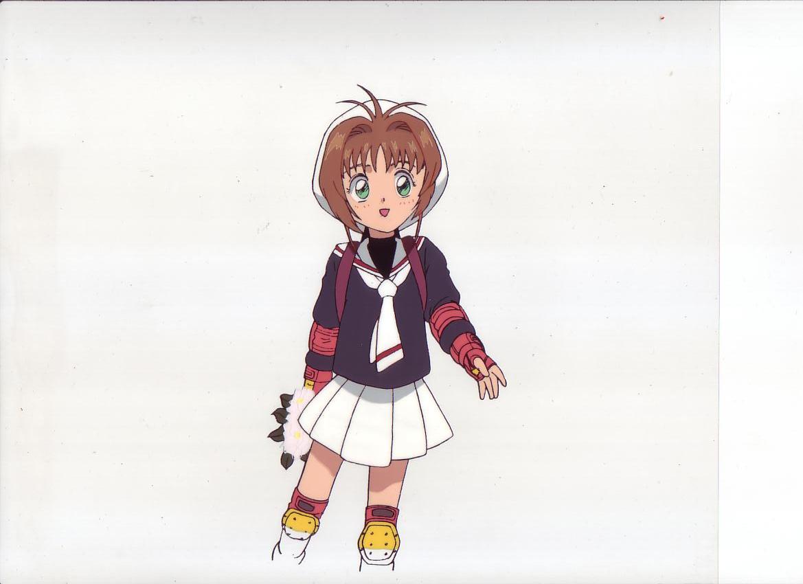 今日のさくらを見る会は・・・2話の登校中に寄り道するさくらちゃん。