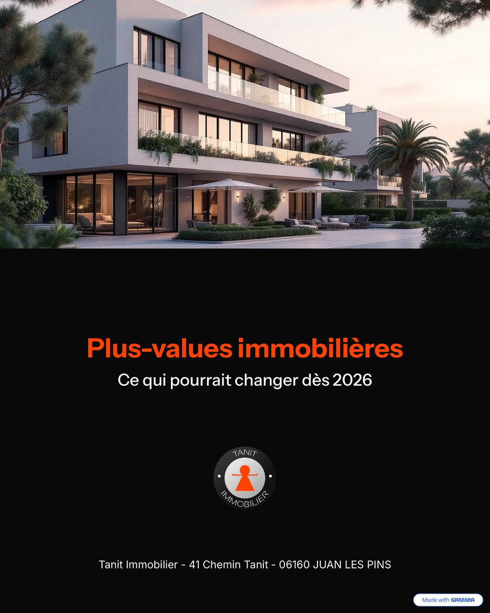 tanitimmobilier's tweet image. Plus-values immo : ce qui pourrait changer en 2026.
➡️ Notre analyse complète est disponible ici :
tanit-immobilier.com/immobilier-et-…

Besoin d’y voir clair ? Tanit Immobilier vous accompagne.
Estimation en ligne : tanit-immobilier.com/nos-services/e…

#immobilier #plusvalues #estimation #vente