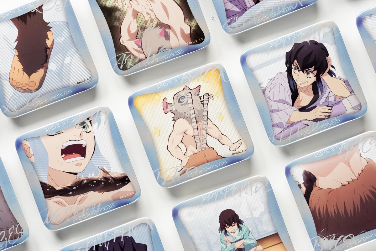 グッズ紹介《隊士百景》】 アニメ『鬼滅の刃』のキャラクターを100の