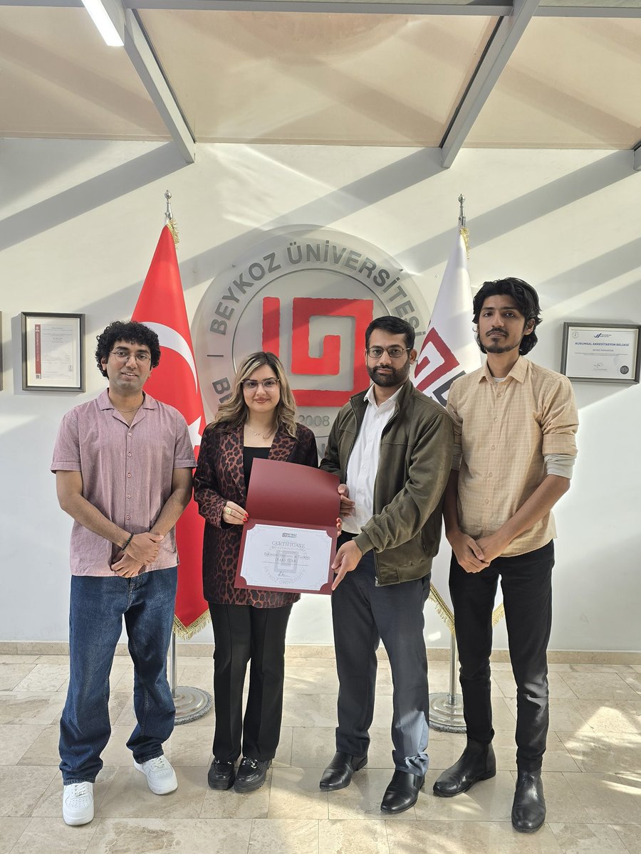 A delegation from PAKSTURK, led by Mr. Abdullah Zubair Mir <a href="/AbdullahZMir/">Abdullah Zubair Mir</a> (President of PAKSTURK), paid an official visit to Beykoz University.
We extend our sincere gratitude to Ms. Dilber Aliyeva and the Beykoz University administration.

#PAKSTURK #BeykozUniversity