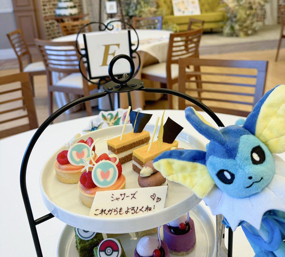 私の #推しブイ は【シャワーズ】！

#ポケモンセンター #PR
#新イーブイコレクション発売記念

💙🩵💛🤍推しブイは勿論、ずーっと一番好きなポケモン🤍💛🩵💙