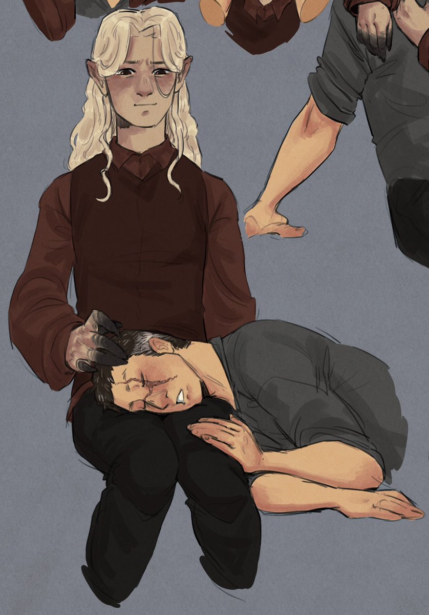 Guinea_lump's tweet photo. #bloodletting cuddles! I love drawing them being cuties💜
#cureduo #VampiresSMP #vampiressmpfanart https://t.co/Hk9p9VB42s