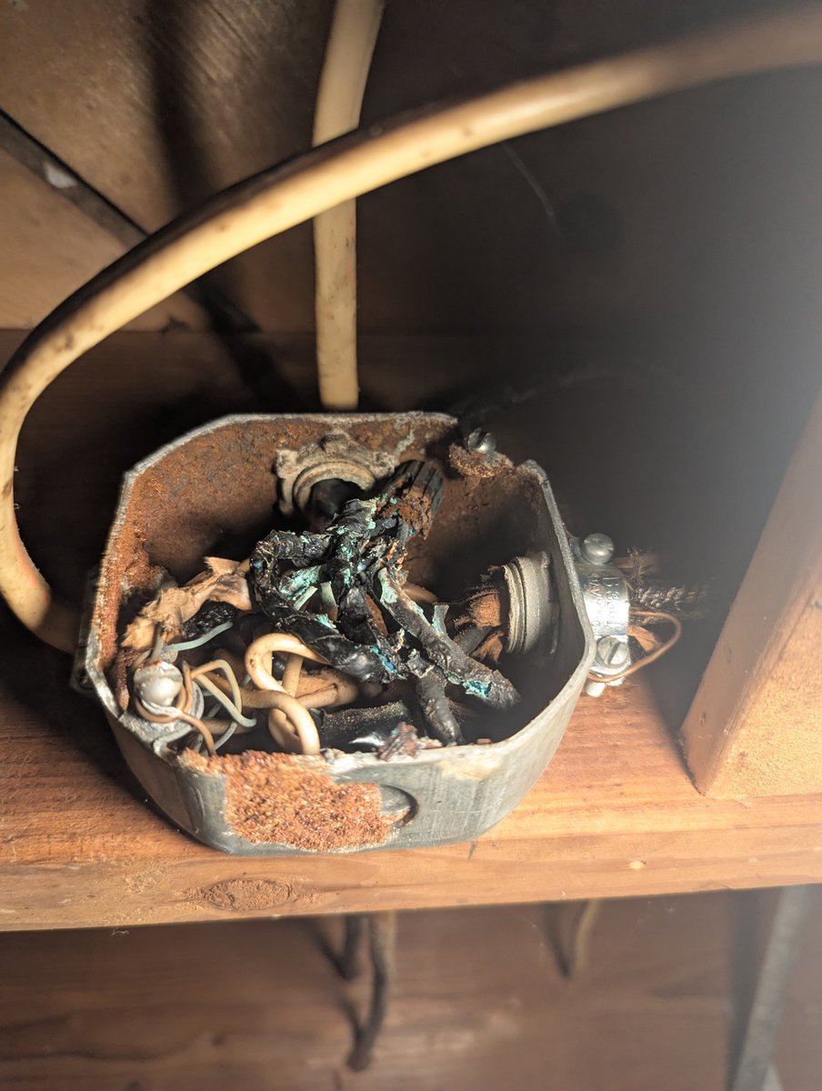 hrtfox's tweet image. What in the goddamn that&apos;s why the outlet isn&apos;t working