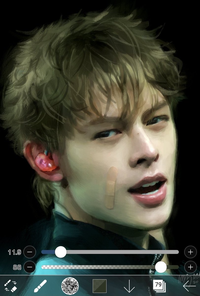 thvrar's tweet image. not bts related but i just drew james from cortis :]