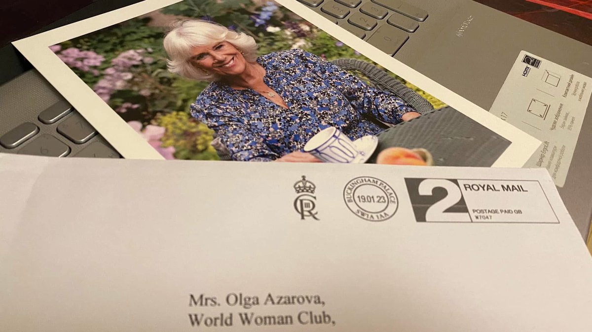 Eurowoman_FORUM's tweet image. The real Queen Consort of Great Britain Camilla writes a letter to the President of World Woman Club UK - Olga Azarova, regarding participation in the EuroWoman Forum

#WWC #WorldWomanClub #ClubOfSuccessfulWomen #EuroWoman_Forum
