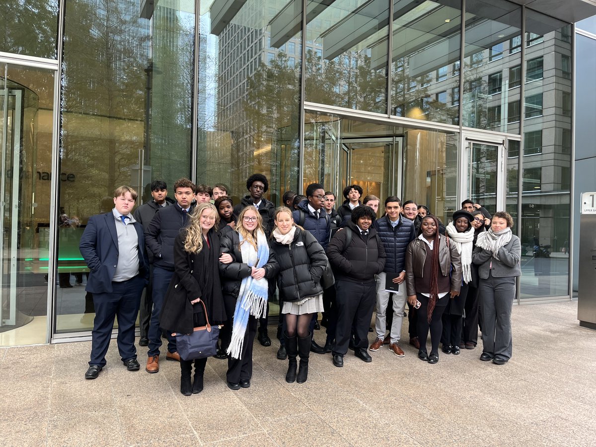 Our Year 12s had a fantastic session with the Clifford Chance Early Talent team, learning all about the different routes into a legal career. Great insights and plenty of inspiration for the future! <a href="/Clifford_Chance/">Clifford Chance</a>