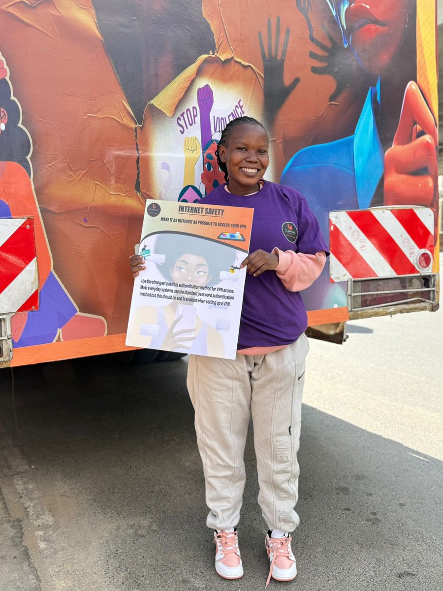 machukicloudier's tweet image. Safety online is not optional it’s a right.
@Zamara_fdn #ZamaraVoices #EndDigitalViolence