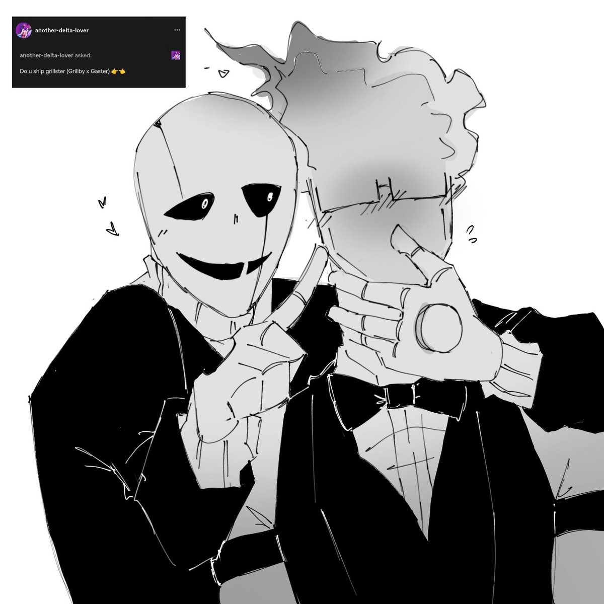 Grillster mentioned #grillby #gaster #undertale #grillster
