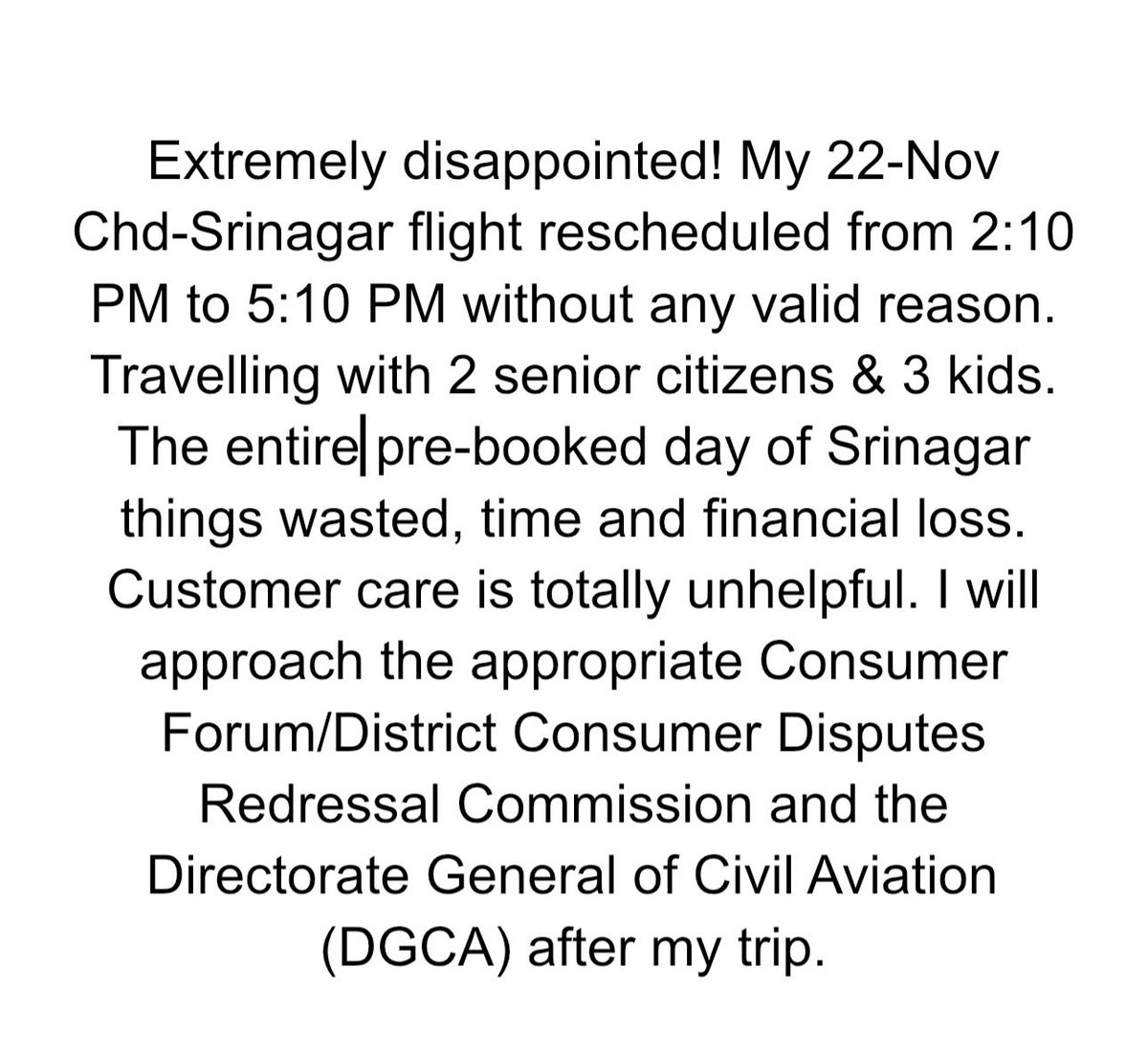 awarshbansal's tweet photo. @IndiGo6E @RamMNK @DGCAIndia https://t.co/D6hLREBTYu